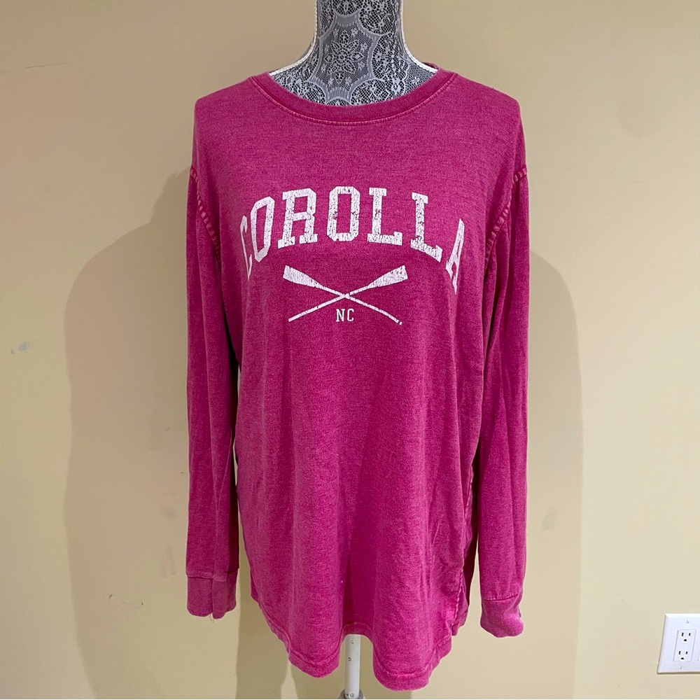 Women's Long Sleeve Tee - Pink